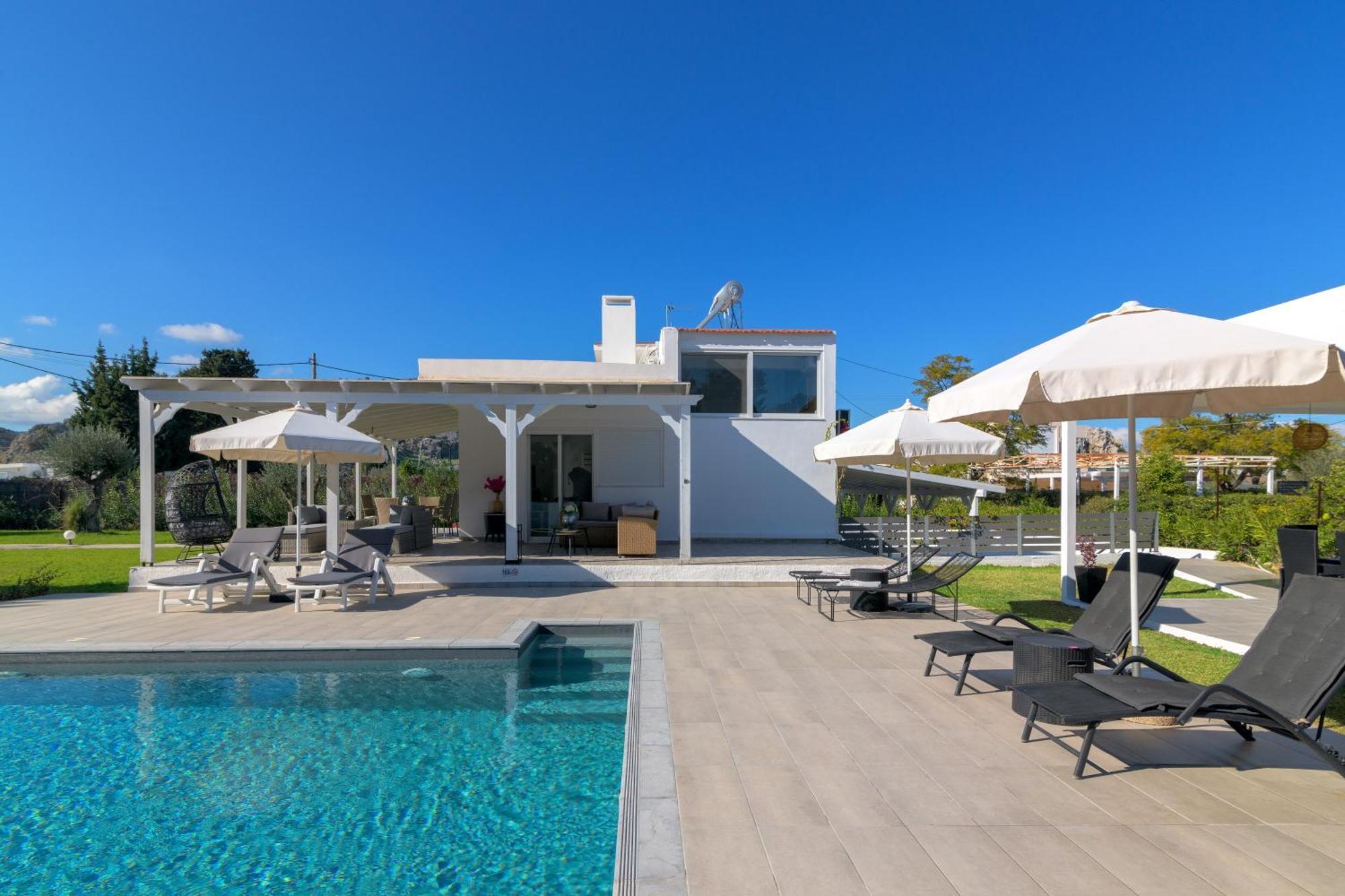 Casa Bianca Villa Kolymbia Zewnętrze zdjęcie