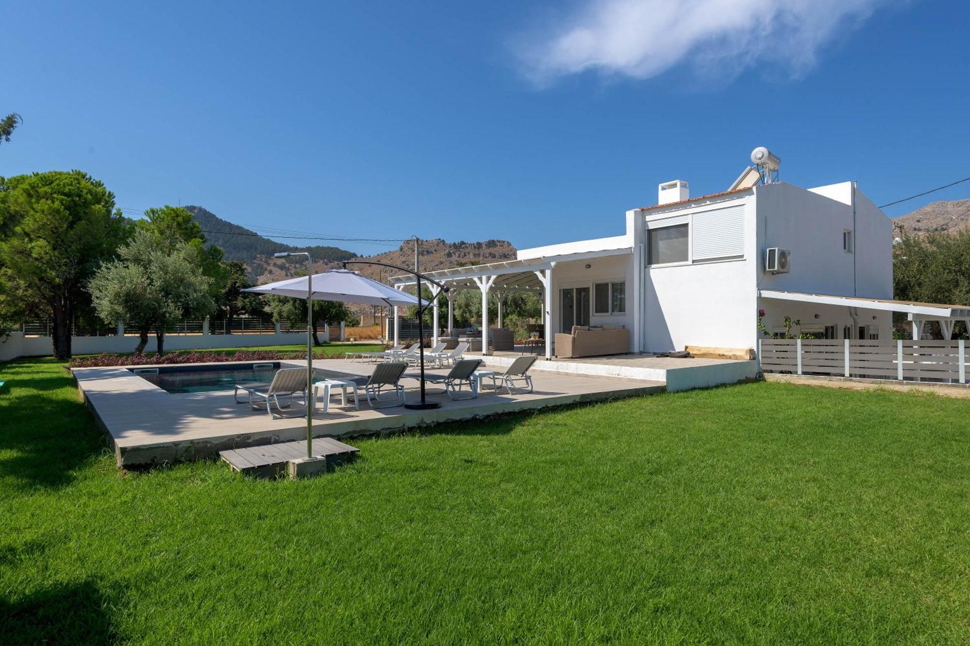 Casa Bianca Villa Kolymbia Zewnętrze zdjęcie