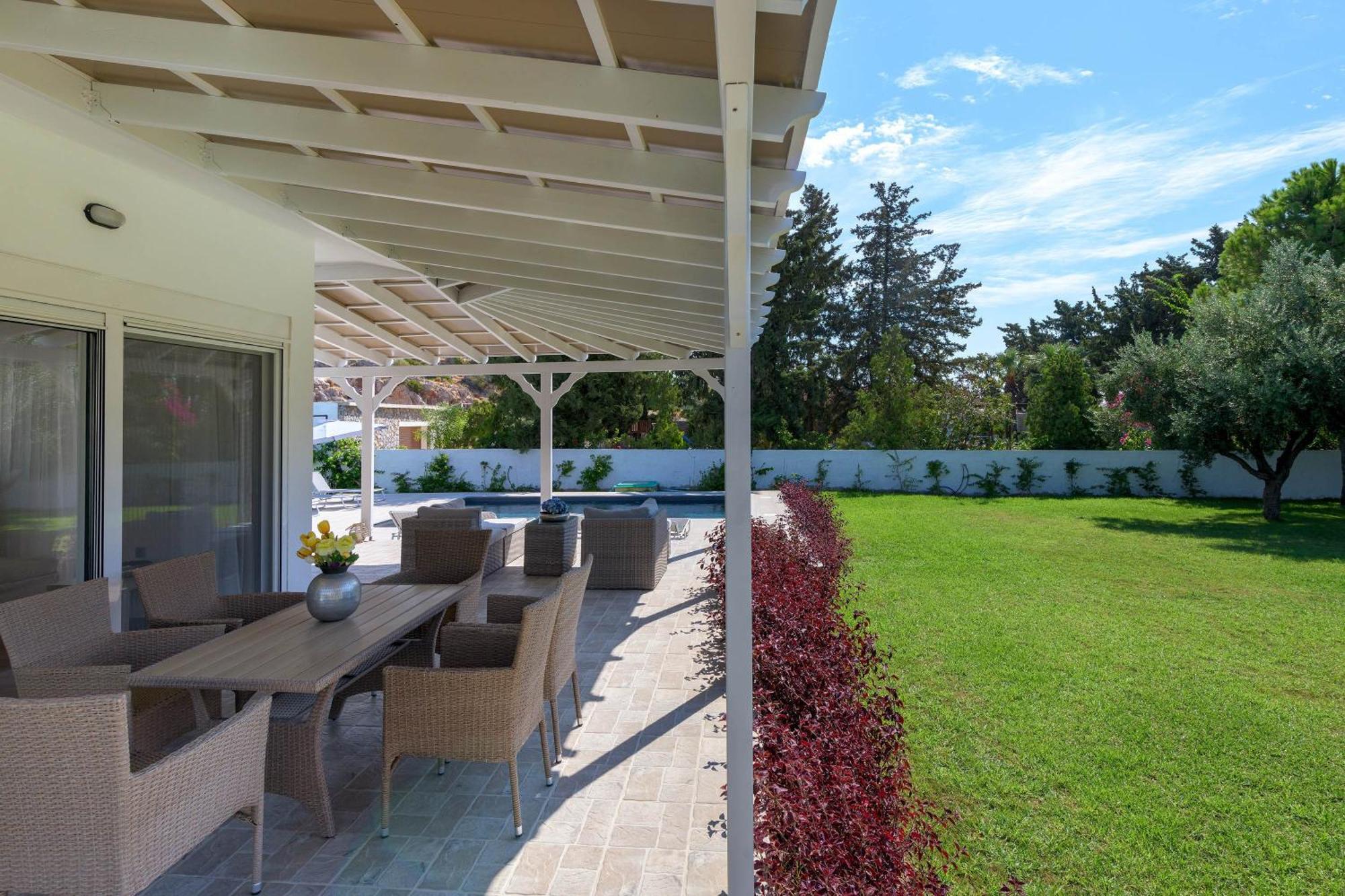 Casa Bianca Villa Kolymbia Zewnętrze zdjęcie
