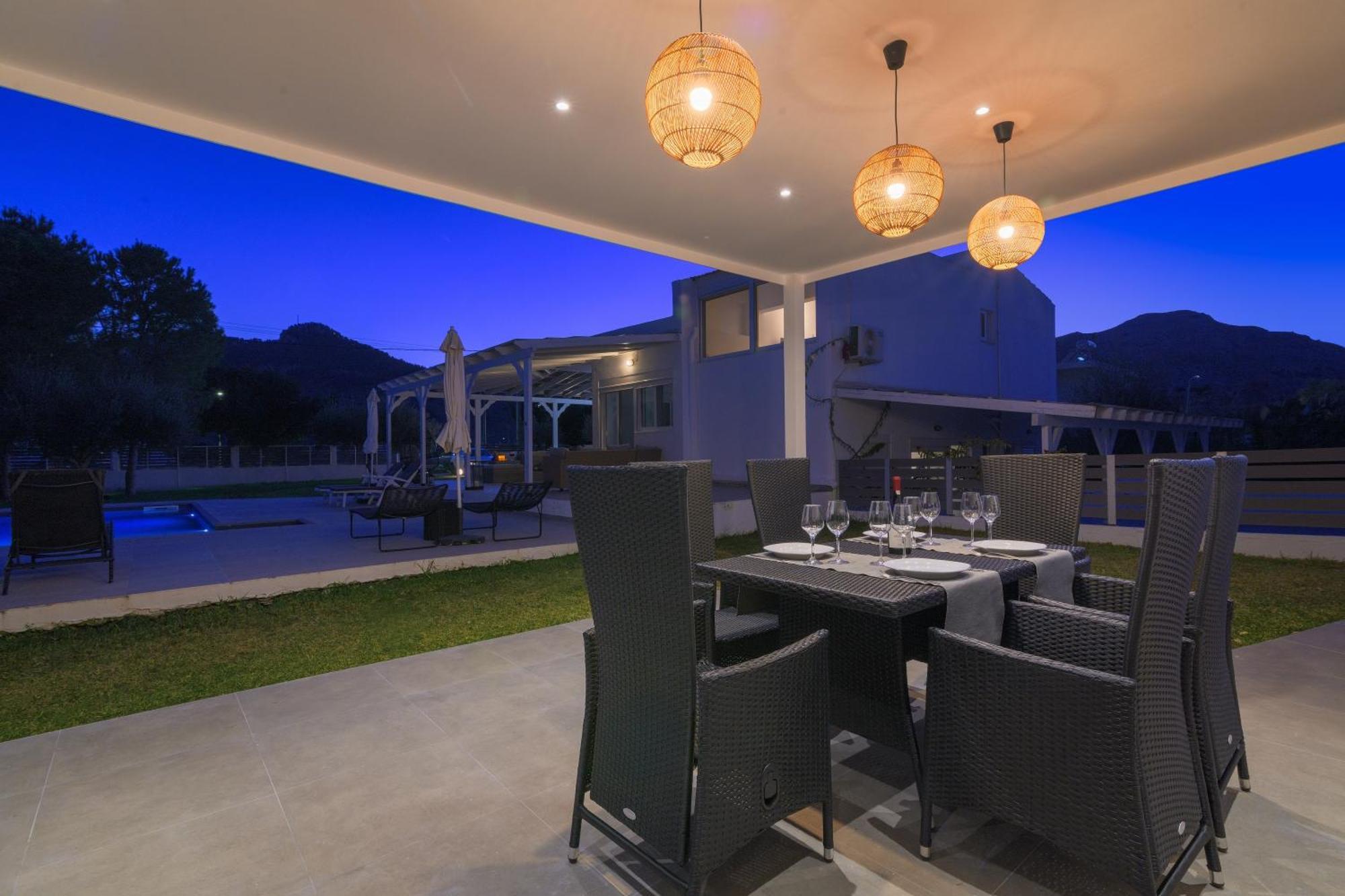 Casa Bianca Villa Kolymbia Zewnętrze zdjęcie